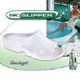 Fashy Bio Slipper 7243, Damen Bade Sandalen, Weiss (Weiß), EU 38