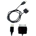 MICROSOFT ZUNE 30gb 2.0 USB sync CHARGER DATA CABLE Black