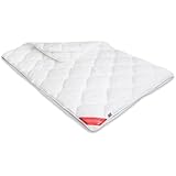 Badenia Bettcomfort 03753440140 4-Jahreszeiten-Steppbett Trendline Micro kochfest 135 x 200 cm weiß