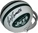 Joe Namath Autographed New York Jets Mini Football Helmet
