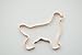 Golden Retriever Cookie Cutter 4.75 Inch Handcrafted in USA by The Fussy Pup