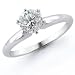 Jewelry : 2.00 CT Round Solitaire Engagement Ring
