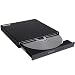 Electronics : 24x10x24 USB 2.0 External Slim CDRW/8x DVD-ROM Drive (Black)