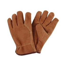 Extra strong Leather Garden Gloves