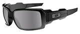 Oakley Oil Drum Polished Black Grey Sunglasses by