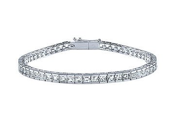 Click here for Diamond Tennis Bracelet : Platinum - 4.00 CT Diamo... prices
