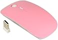 TopCase Pink USB Optical Wireless Mouse for Macbook (pro,air) and All Laptop + TopCase Mouse Pad