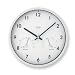 ★Lemnos （レムノス） Air clock 電波時計 ブラウン LC09-11W BW [cosme]