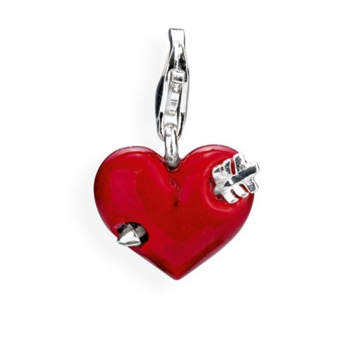 Heartbreaker Damen-Charm Herz mit Pfeil 925 Sterlingsilber  HB 238 Preisvergleich