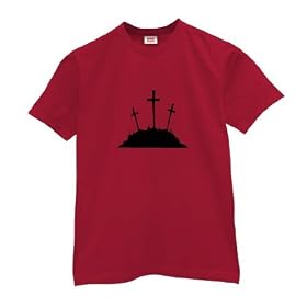 Three Crosses - Mens Vintage T-Shirt