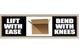 Banner, Lift With Ease, 3ft X 10ft