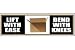 Banner, Lift With Ease, 3ft X 10ft