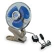 Westward 1UCE9 Fan, Clip On, 12 V, Dia 6 In