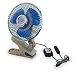 Westward 1UCE9 Fan, Clip On, 12 V, Dia 6 In