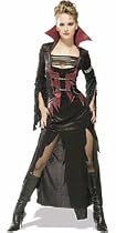 Angels Fancy Dress Female Scarlet Vampira Costume, One Size