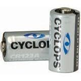 CYCLOPS CR123 3 volt Lithium Battery 1 Dozen Surefire by CYCLOPS