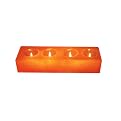 Natural Himalayan Crystal Salt Candleholder - 4 Candle