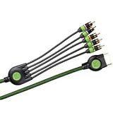Monster Cable GameLink 400 X - Game console link cable - component video / audio - Xbox AV connector (M) - RCA - 10 ft