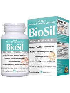 Natural Factors - BioSilSkin, Hair, Nails 60