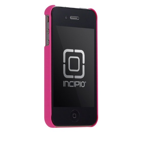 hard case or soft case for iphone Discount Incipio iPhone 4/4S feather Ultralight Hard Shell Case - 1 Pack - Carrying Case - Retail Packaging - Matte Neon Pink