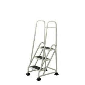 Buy Cramer 1033-19 Stop-Step Ladder 3 Steps with Double Handrail 27-inch High Top... by Cramer now!