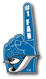 Toronto Blue Jays #1 Fan Pin