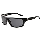 Spy Optic Kash Sport Sunglasses,Shiny Black Frame/Grey Lens,One size