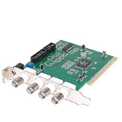4-Channel DVR PCI Surveillance Video Capture Card