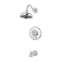 Price Pfister 808M0BC Marielle Single-Handle Tub and Shower Faucet, Chrome