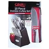 ginsu Ginsu Stainless Steel 20-pc. Traditional Block Knife Set