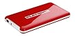 Platinum MyDrive 6,4 cm (2,5 Zoll) externe Festplatte 250GB HDD rot