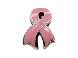 Zable(tm) Sterling Silver Awareness Ribbon Pink Bead / Charm