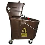 Bronze 35 Quart Bucket/Wringer Combo (10-0622) Category: Mop Bucket Wringers