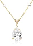 [ロベルタ チャレラ] ROBERTA CHIARELLA サリー　ジルコニアネックレス(gold/clear cz) C03203N