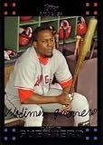 2007 Topps Los Angeles Angels of Anaheim Complete Team Set of 18 Baseball Cards (series 1 & 2) - Shipped in protective storage case - Includes Vladimir Guerrero, Jered Weaver, Chone Figgins, Kendry Morales and more!