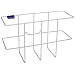 Horizon 3003 Binder Rack, 13-3/4" Width x 8-3/4" Height x 5" Depth, White, For 4" Ring MSDS Binders