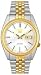 Men's Two Tone Seiko 5 Automatic Dress Watch White Dial