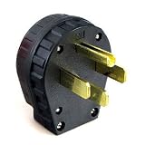 Outlets: Pass & Seymour #3867CC5 30/50A Black Range Plug