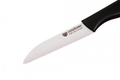 GRÄWE Keramik-Messerset 3-tlg. CERAHOME 2 Keramikmesser + 1 Keramik-Sparschäler, Sie sparen über 10 % gegenüber Einzelkauf