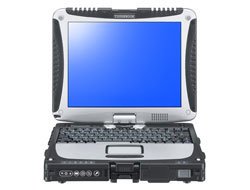 Panasonic ToughBook CF-19 Tablet-PC Duo SU9300 TFT 10.4 2048 MB 160 GB WLAN Bluetooth HSPA Windows Vista Business / Windows XP Professional
