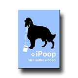Irish Setter iPoop Fridge Magnet
