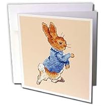 Peter Rabbit - Peter Rabbit - Greeting Cards-12 Greeting Cards with envelopes