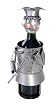 Maurice the Master Chef Handcrafted Metal Bottle Sculpture