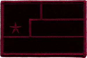 Nine Inch Nails Flag Embroidered Patch