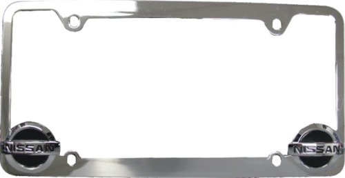 Pilot Automotive WL071-C Chrome Nissan License Plate Frame