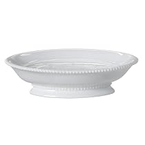 Simply Shabby Chic&trade; Beaded Porcelain Soap Dish - White
