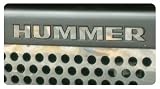 Hummer H3 - Front Bumper 'HUMMER' Letters