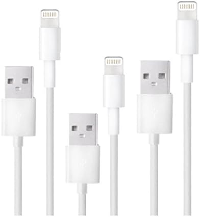 [Apple MFI Certified] 8-pin Lightning to USB Cable Cord 3.3 Feet(1 Meters) Charge and Sync Cable