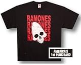 RAMONES - First Punk Band - Black T-shirt