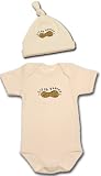 Little Monkey Peanut Baby Cotton Gift Set - Ivory Size 0-3 Months